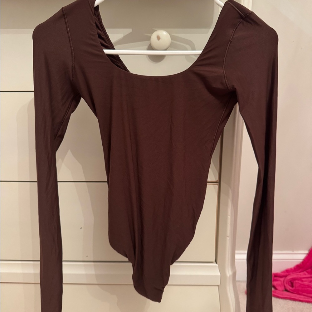 Brown Long Body suit